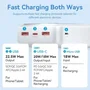 Vention Powerbank 30000mAh 22.5W FHM W0 Blanca